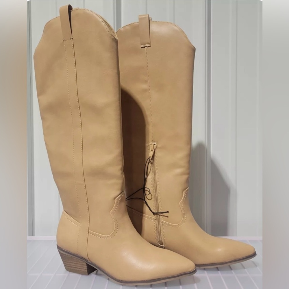 Womens Sommer Western Boots-Universal Thread Light Brown